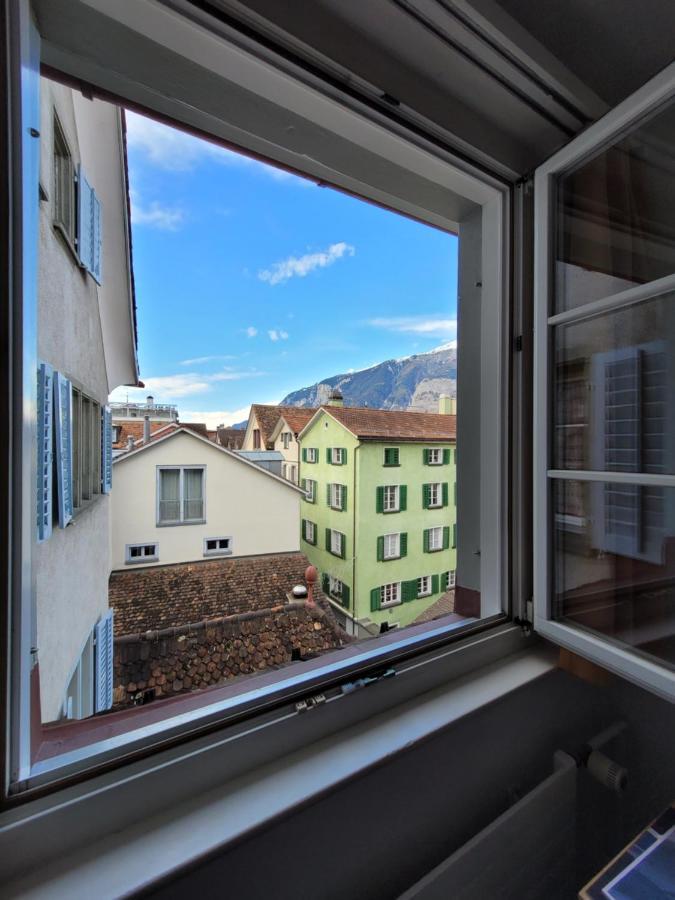 Zunfthaus Zur Rebleuten Chur Exterior foto