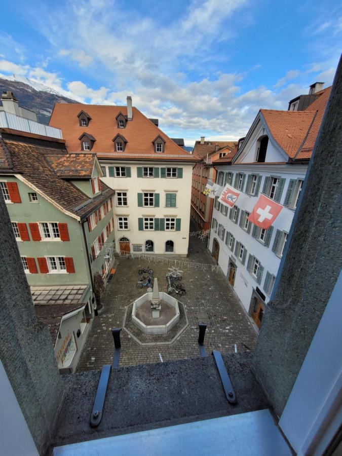 Zunfthaus Zur Rebleuten Chur Exterior foto