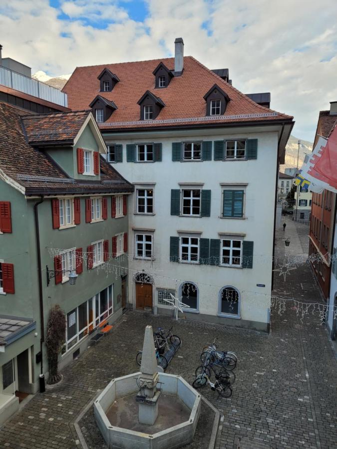 Zunfthaus Zur Rebleuten Chur Exterior foto