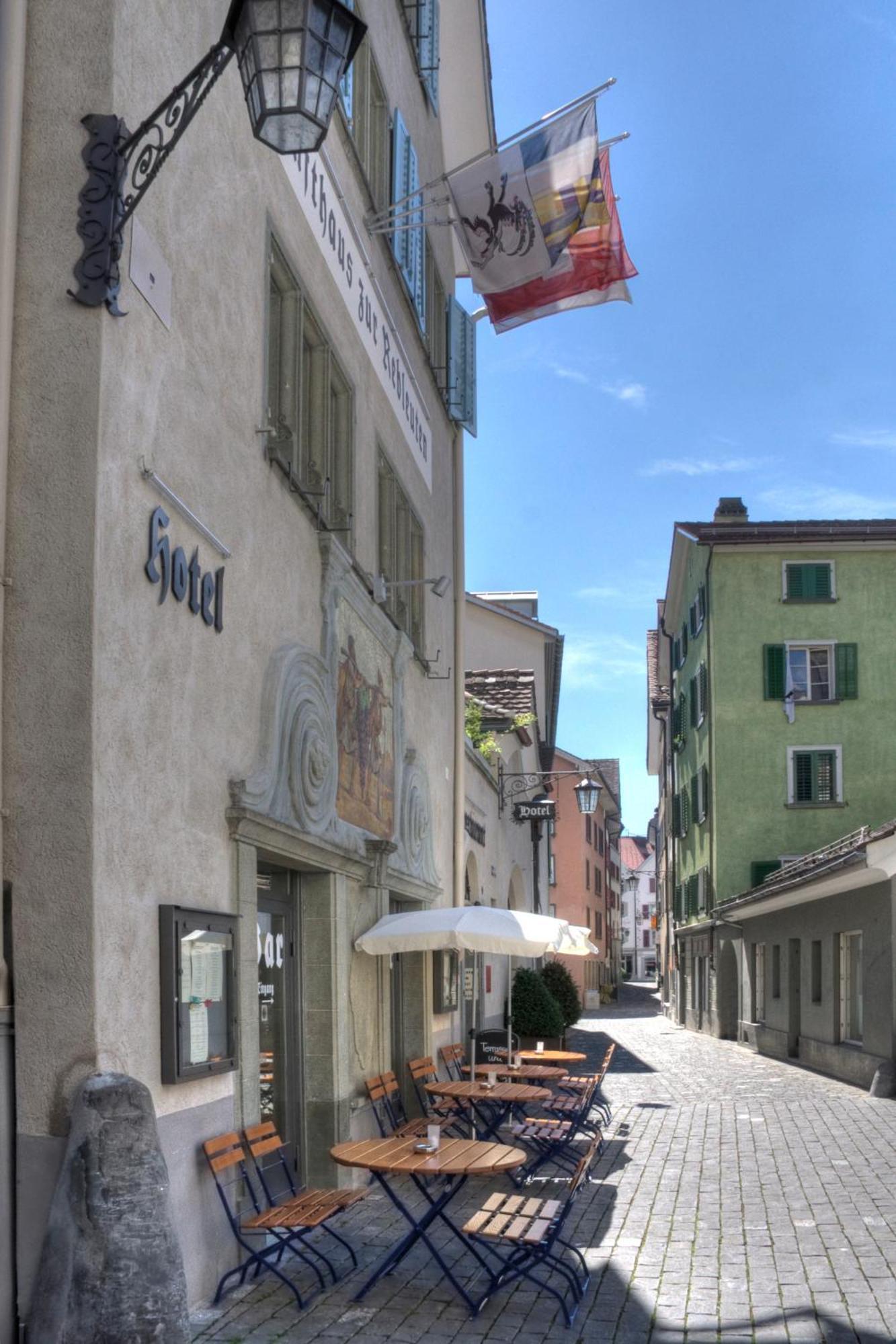 Zunfthaus Zur Rebleuten Chur Exterior foto