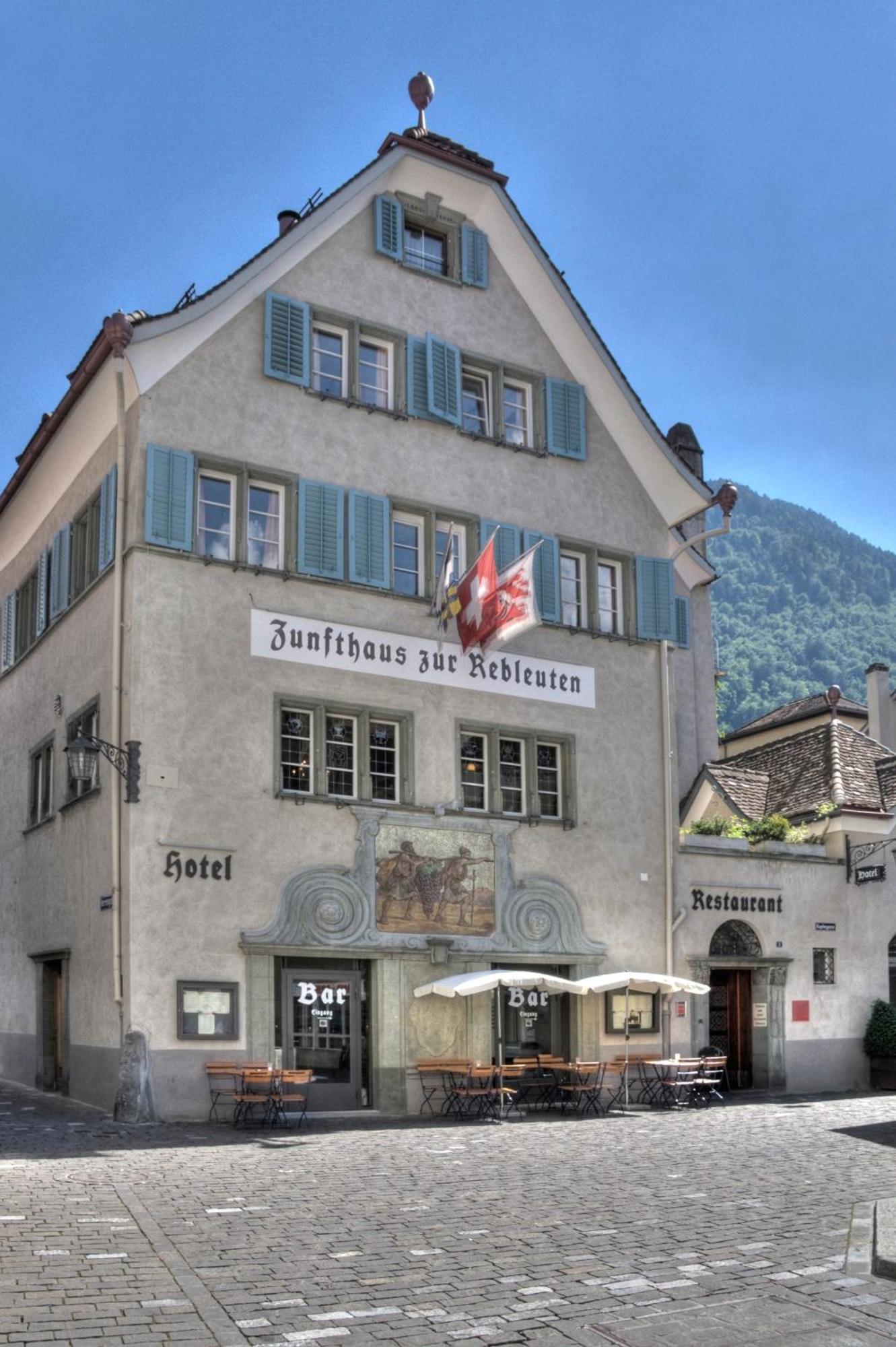 Zunfthaus Zur Rebleuten Chur Exterior foto