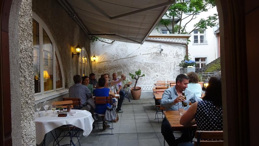 Zunfthaus Zur Rebleuten Chur Exterior foto