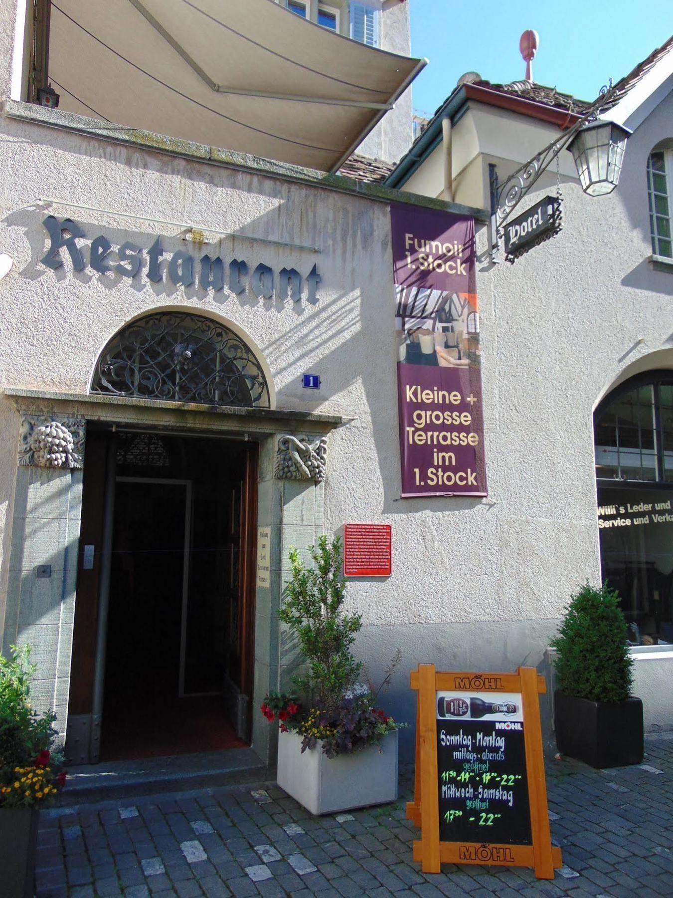 Zunfthaus Zur Rebleuten Chur Exterior foto